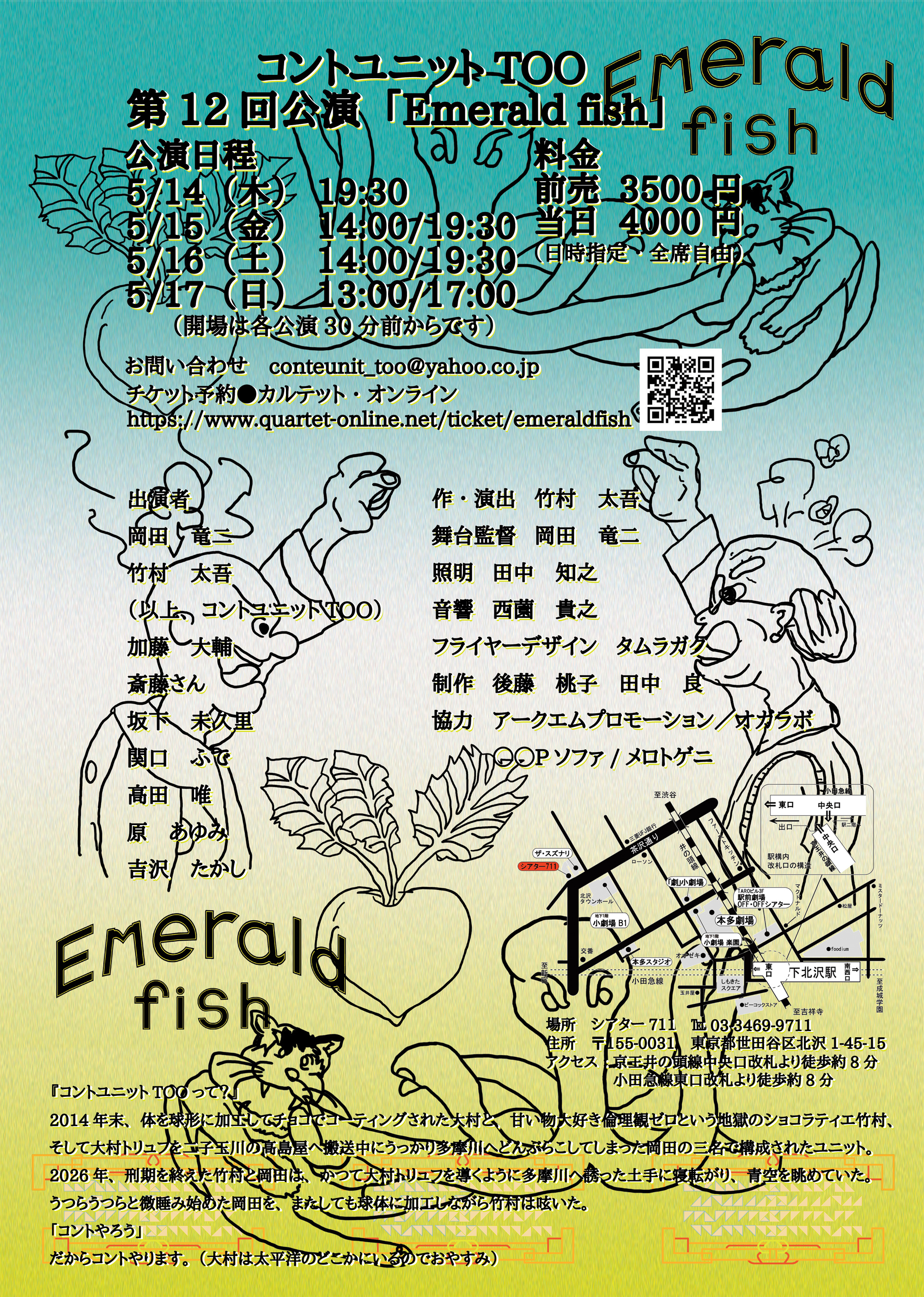 フライヤー裏